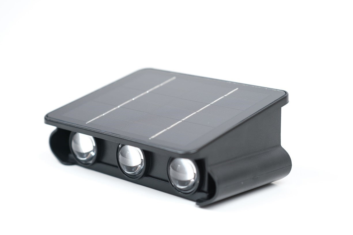 Outdoor solar LED wall light IMMAX WALL-5 with light sensor